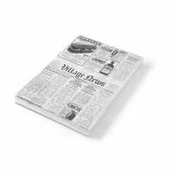 HENDI Einschlagpapier Lebensmittel mit Zeitungsdruck