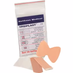 Holthaus Medical YPSIPLAST Pflasterset für DIN Füllungen 40537