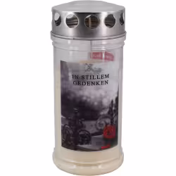Jeka Gedenkkerze Motiv: In stillem gedenken