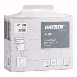 KATRIN Plus W-Falz Falthandtücher Non Stop L  616000