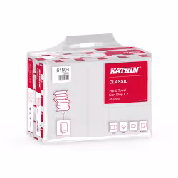 KATRIN W-Falz Falthandtücher Non Stop L Wide 120 Blatt 615940