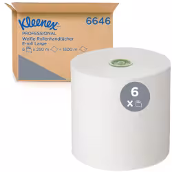 KLEENEX Papierhandtücher auf Rollen 1-lagig