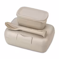Koziol Lunchbox Set CANDY READY inkl. Besteck
