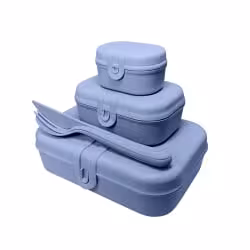 Koziol Lunchbox Set inkl. Besteck PASCAL READY
