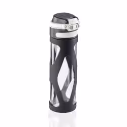 Leifheit Glas Flip Trinkflasche
