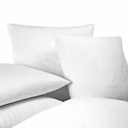 Linco Bettwäsche Satin Mischgewebe 4 mm Feinstreifen