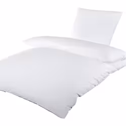 Linco Satin Bettwäsche reine Baumwolle mit Wechselstreifen