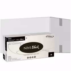 MaiMed Nitril Black Einmalhandschuhe