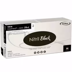 MaiMed Nitril Black Einmalhandschuhe