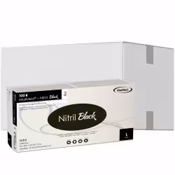 MaiMed Nitril Black Einmalhandschuhe
