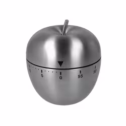 Metaltex Timer Apfelform aus Inox-Edelstahl