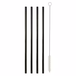 Metaltex Trinkhalme aus Inox-Edelstahl