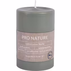 Müller Kerzen "PRO NATURE" Stearin Stumpenkerze