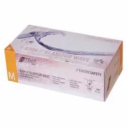 NITRAS GLAMOUR WAVE Nitril Einmalhandschuhe