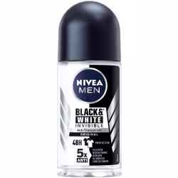 NIVEA MEN Black & White Invisible Original Deo Roll-On 82245