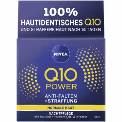 NIVEA Q10 Power Anti-Falten + Straffung Nachtpflege 50 ml - Dose