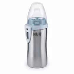 NUK Active Cup Edelstahl Trinkflasche 10.255.328