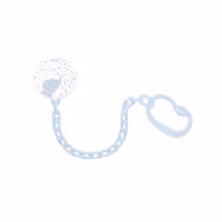 NUK Baby Rose & Blue Schnullerkette 10.256.457