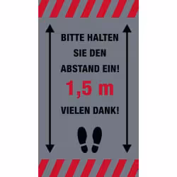 Novus Abstand halten Hinweismatten