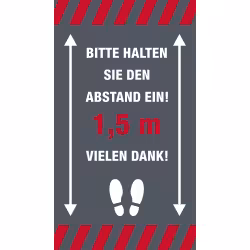 Novus Abstand halten Hinweismatten