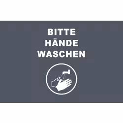 Novus Hände waschen Hinweismatten