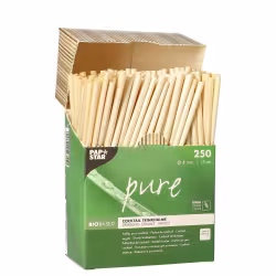 PAPSTAR PURE Trinkhalme 88482