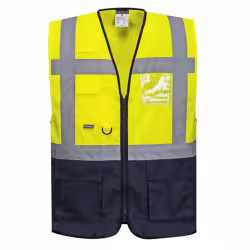PORTWEST Warnweste Executive Warschau Kl. 1 C476