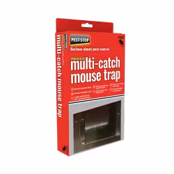 Pest-Stop Multi-Catch Mouse Trap Mehrfachfalle Lebendfalle Metall PSPMMT