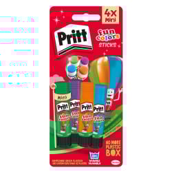 Pritt fun colors Klebestifte 4 x 10g PRRSI