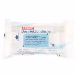 Reinex Feuchte Handdesinfektionstücher 7821
