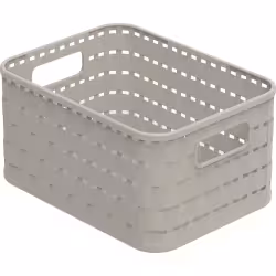 Rotho COUNTRY ECO Aufbewahrungskorb Rattan 2 Liter