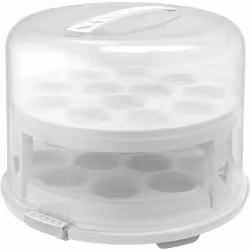 Rotho FRESH Tortenglocke XL mit Trays
