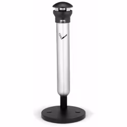Rubbermaid INFINITY Standascher outdoor mit schwarzem Deckel FG9W3100SSBLA
