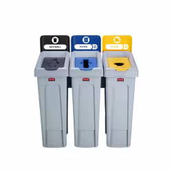 Rubbermaid Mülltrennsystem Slim Jim