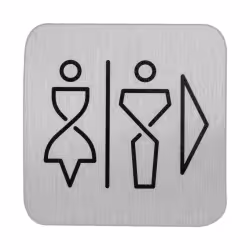 SanTRAL WC Schild Damen und Herren