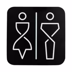 SanTRAL WC Schild Damen und Herren