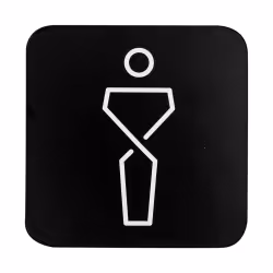 SanTRAL WC Schild Herren