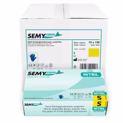 SemyCare Nitrilhandschuhe im Spenderkarton