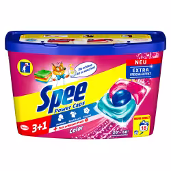 Spee Power Caps 3+1 Vollwaschmittel Color 1 Box = 18 Stück