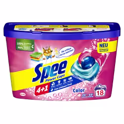 Spee Power Caps Color 4+1 Waschpods Flüssigwaschmittel
