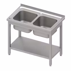 Stalgast Spültisch Grundboden Tiefe 600mm