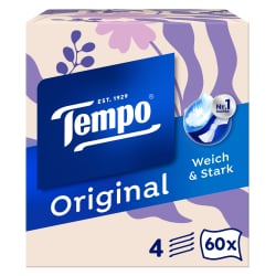 Tempo Original Taschentücher Würfelbox