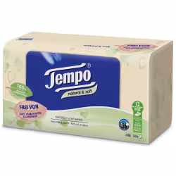 Tempo Taschentücher natural & soft 830497