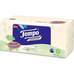 Tempo natural & soft Taschentücher 830466