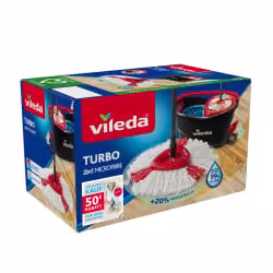 Vileda TURBO 2in1 Microfibre Bodenwischer Set