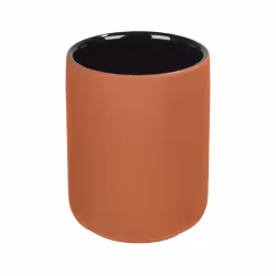 WENKO Zahnputzbecher Avellino terracotta