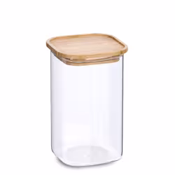 Zeller Vorratsglas mit Bambusdeckel 19491