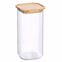 Zeller Vorratsglas mit Bambusdeckel 19492
