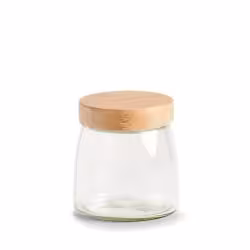 Zeller Vorratsglas mit Bambusdeckel 19560