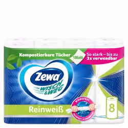 Zewa Küchenrolle Wisch&Weg Reinweiß 43221
